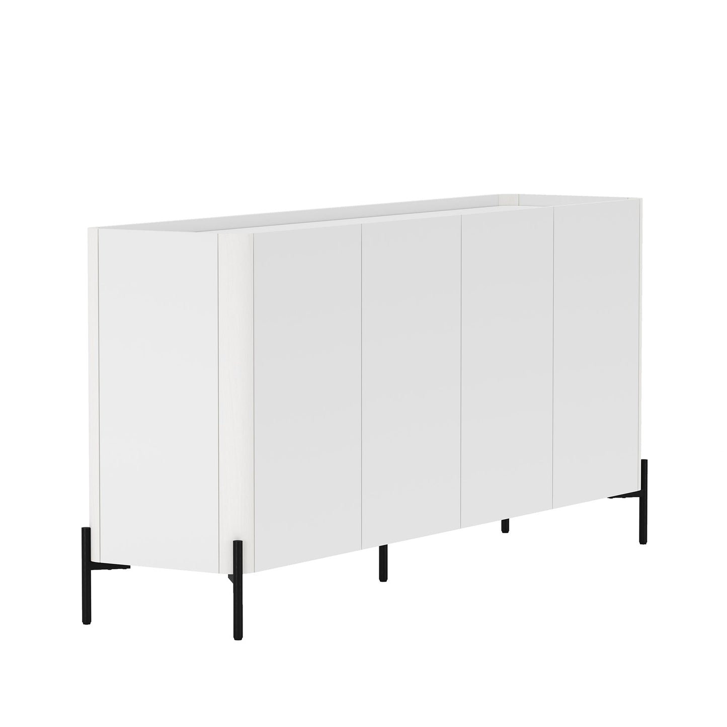 Manhattan Comfort 2-Piece Abbey Bookcase and Sideboard