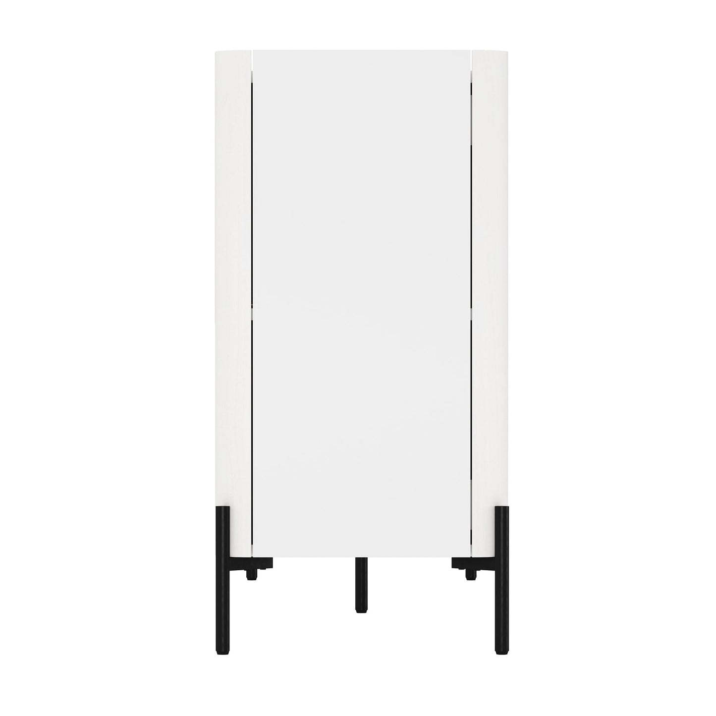 Manhattan Comfort 2-Piece Abbey Bookcase and Sideboard