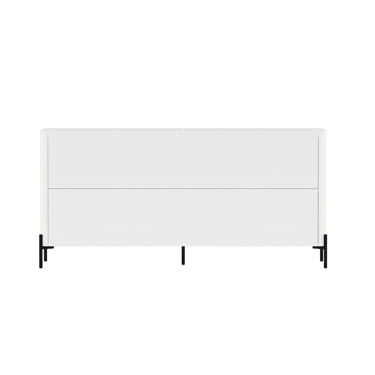 Manhattan Comfort 2-Piece Abbey Bookcase and Sideboard