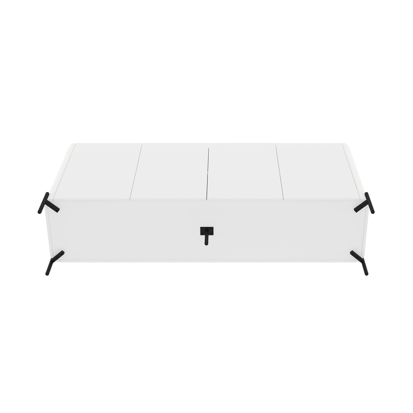 Manhattan Comfort 2-Piece Abbey Bookcase and Sideboard