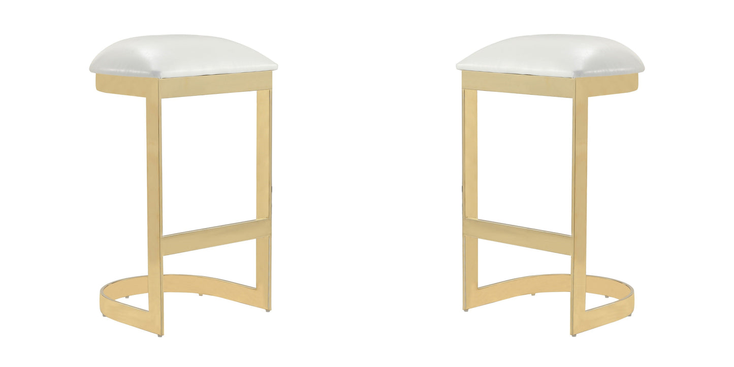 Manhattan Comfort Aura Bar Stool - Set of 2