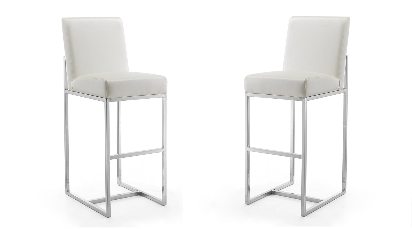 Manhattan Comfort Element Bar Stool - Set of 2
