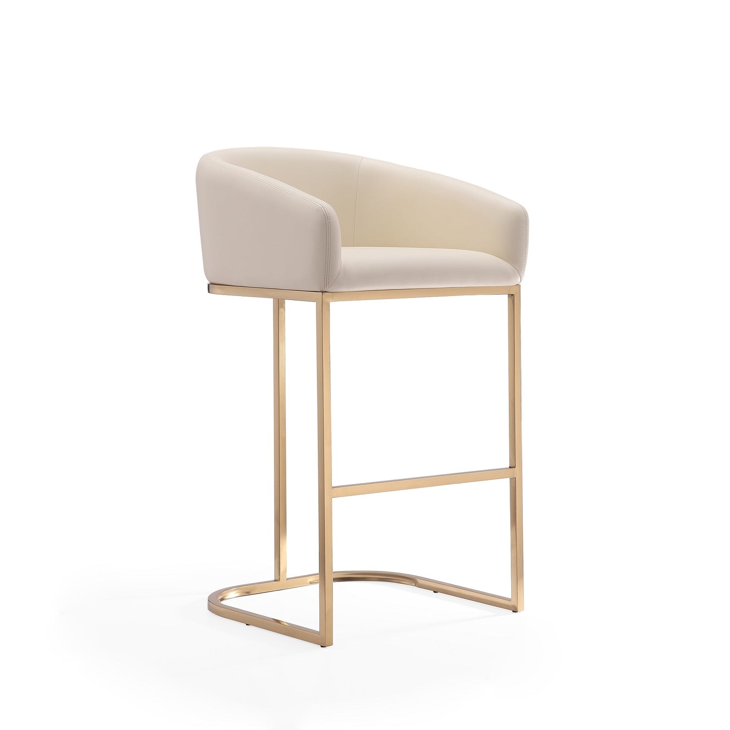 Manhattan Comfort Louvre Barstool - Set of 2