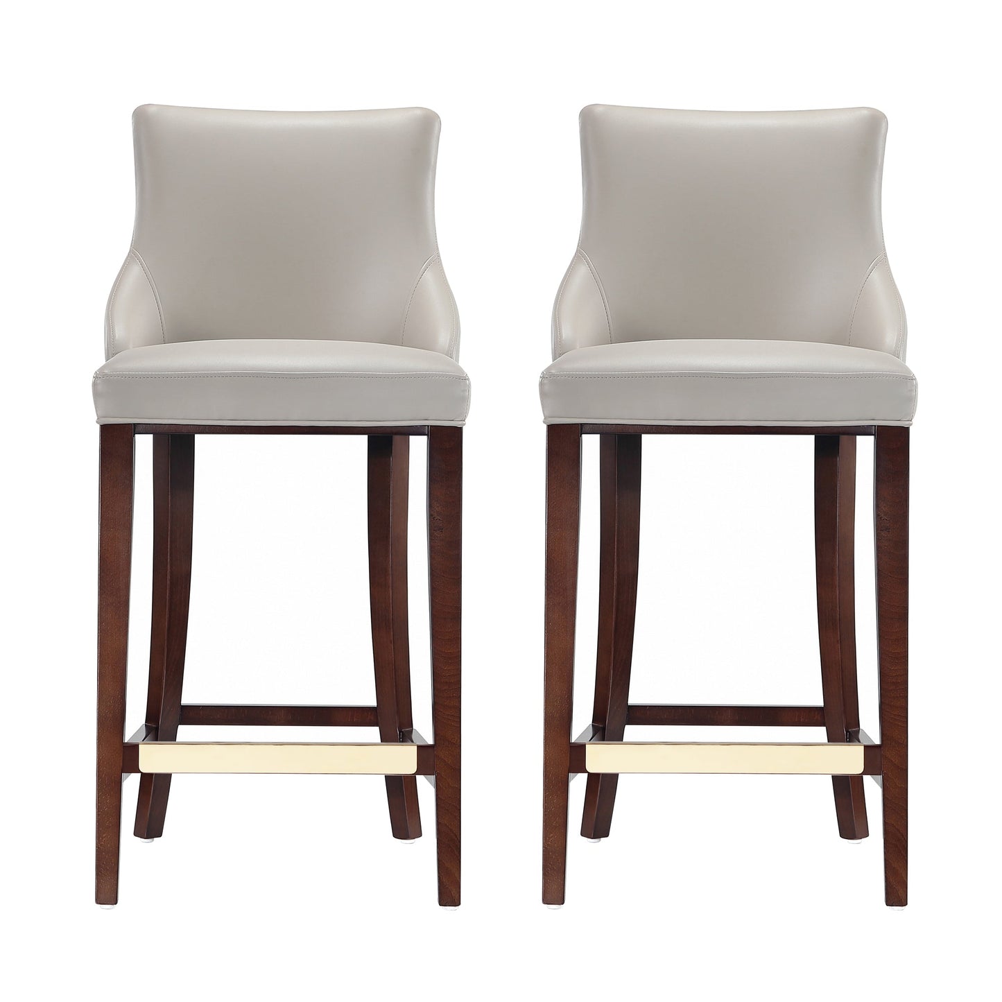 Manhattan Comfort Shubert Barstool - Set of 2