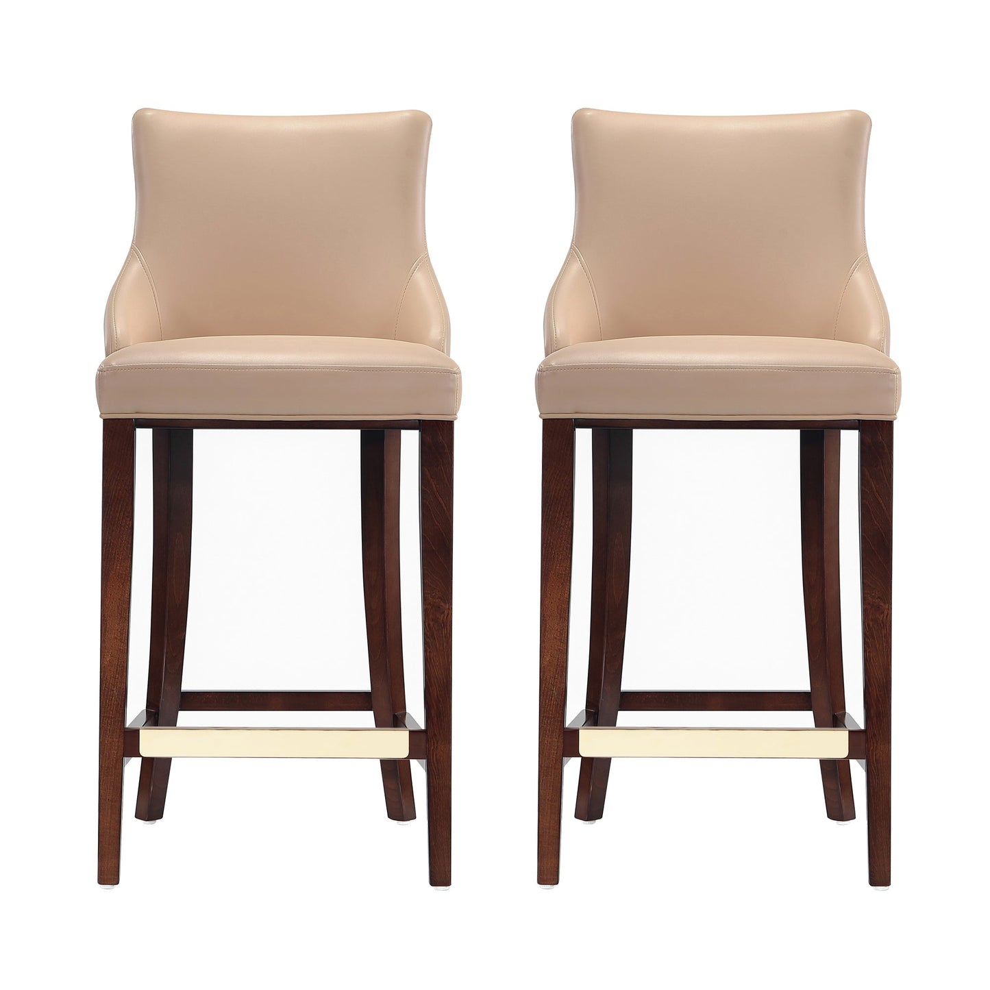 Manhattan Comfort Shubert Barstool - Set of 2