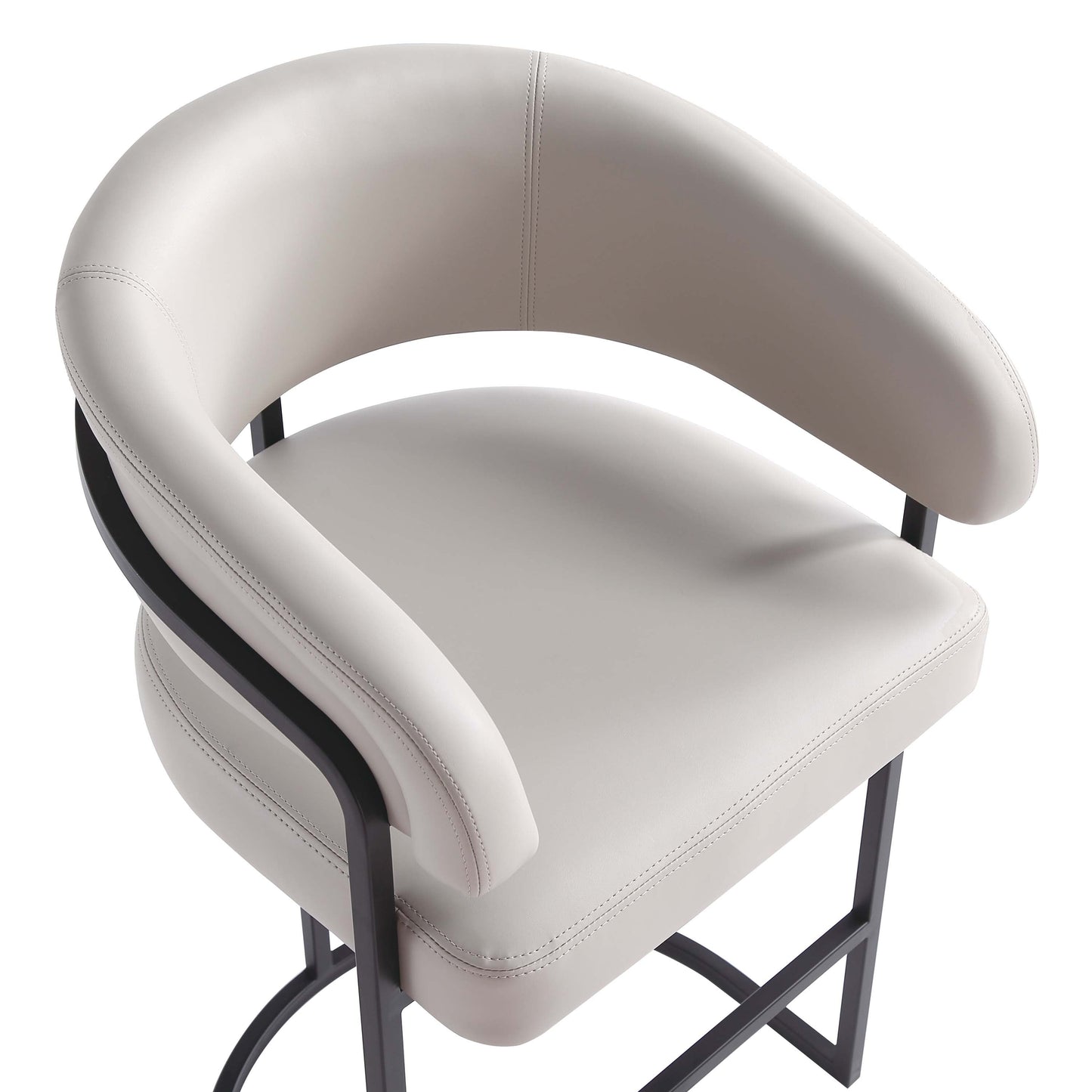 Manhattan Comfort Augusta Barstool - Set of 2