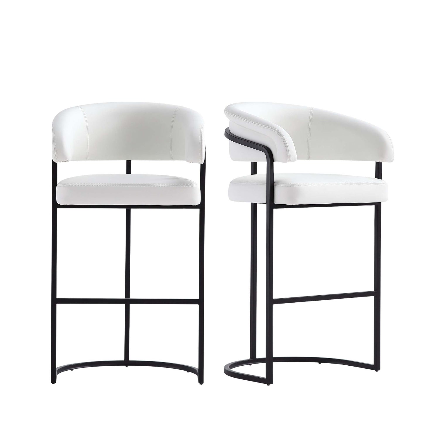 Manhattan Comfort Augusta Barstool - Set of 2