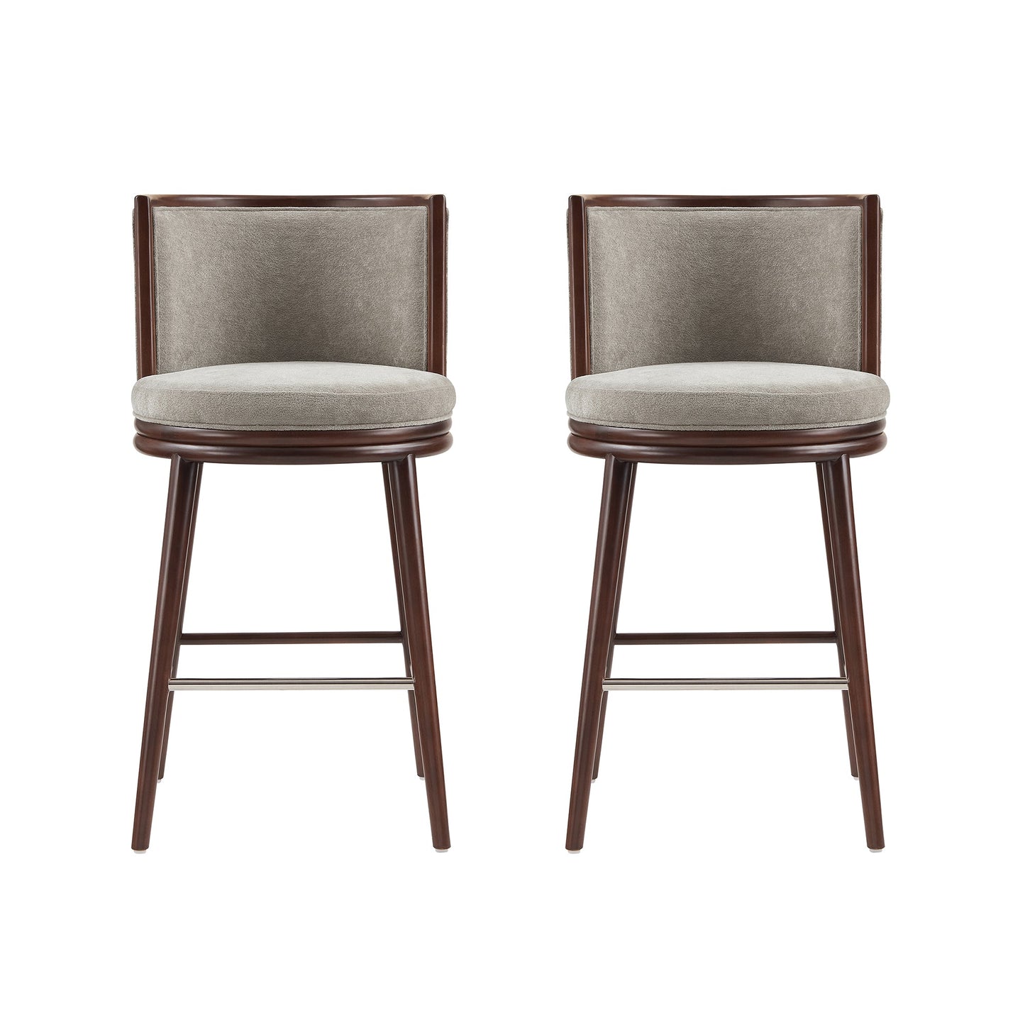 Manhattan Comfort Evalyn Barstool - Set of 2