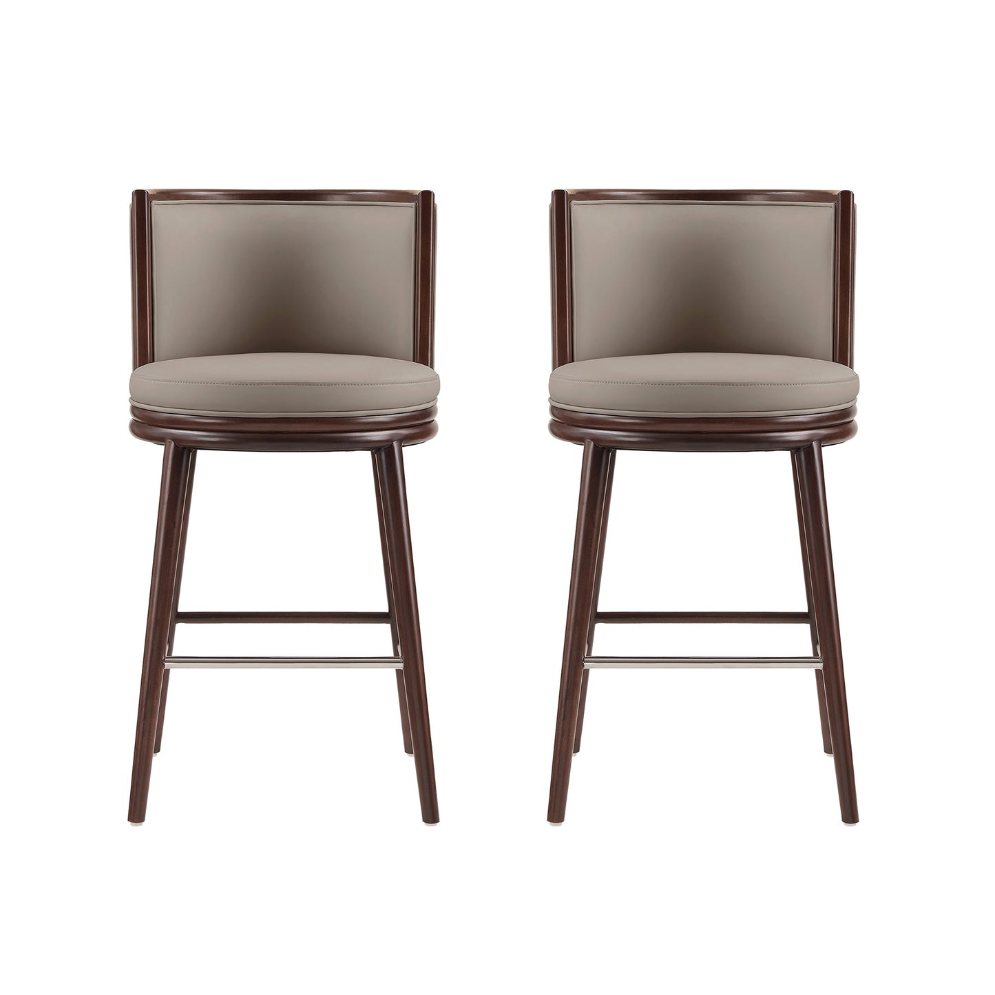 Manhattan Comfort Evalyn Barstool - Set of 2