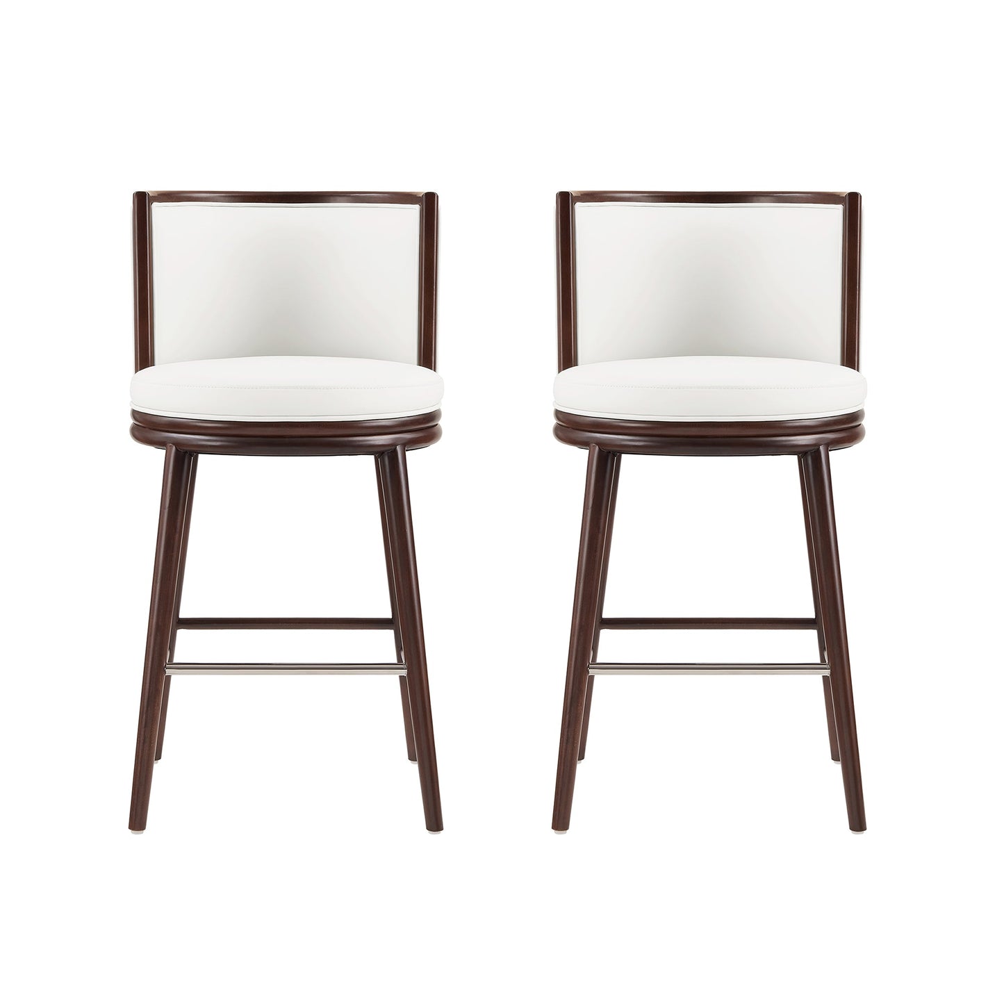 Manhattan Comfort Evalyn Barstool - Set of 2