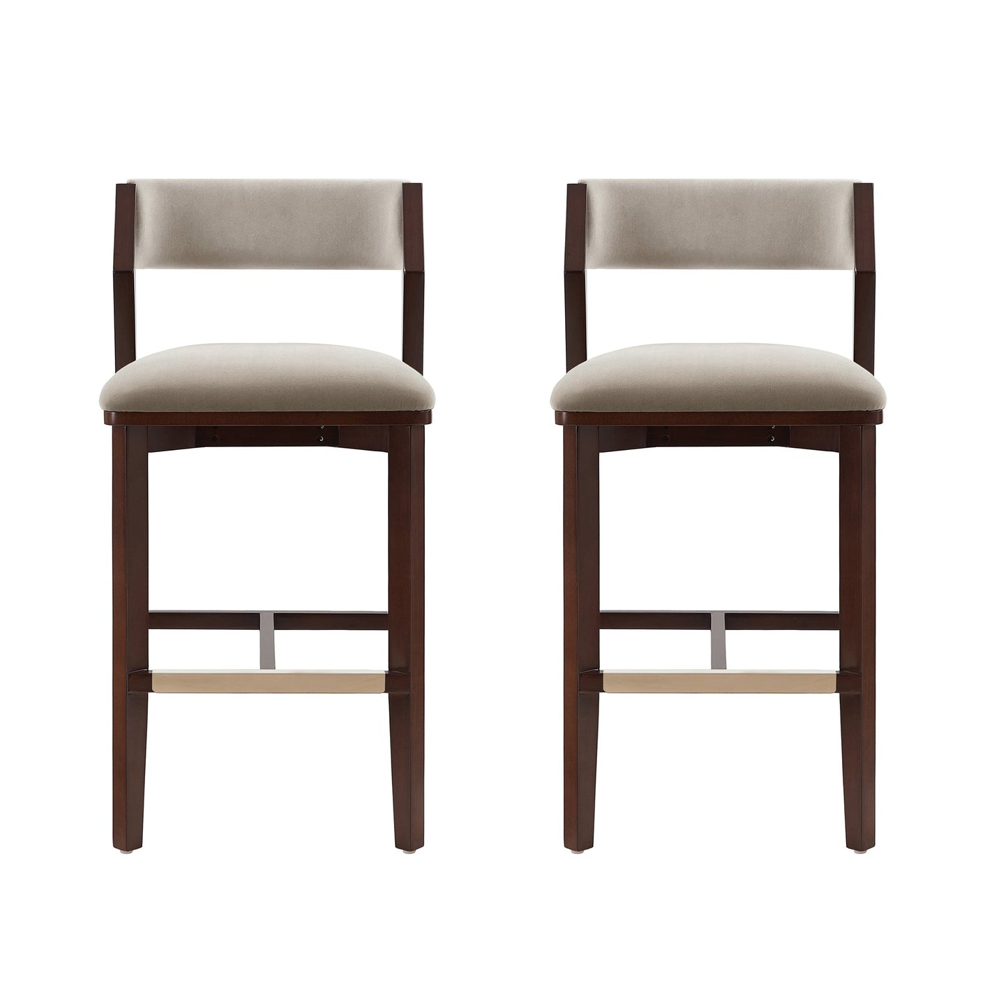 Manhattan Comfort Patricia Barstool - Set of 2