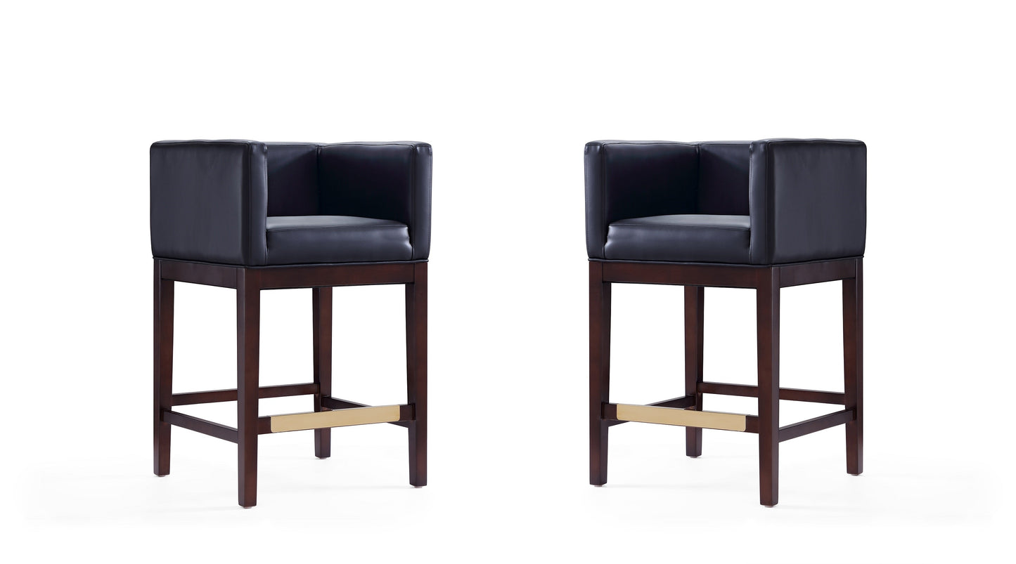 Manhattan Comfort Kingsley Counter Stool - Set of 2