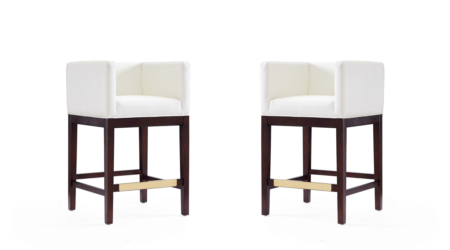 Manhattan Comfort Kingsley Counter Stool - Set of 2