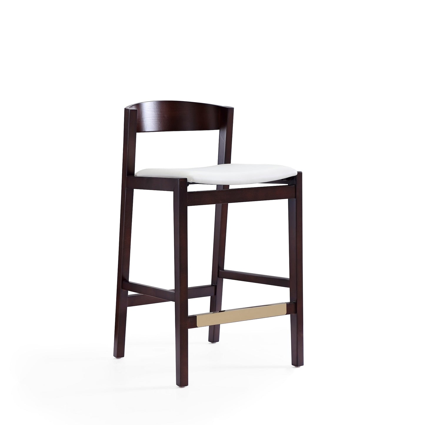 Manhattan Comfort Klismos Counter Stool - Set of 2