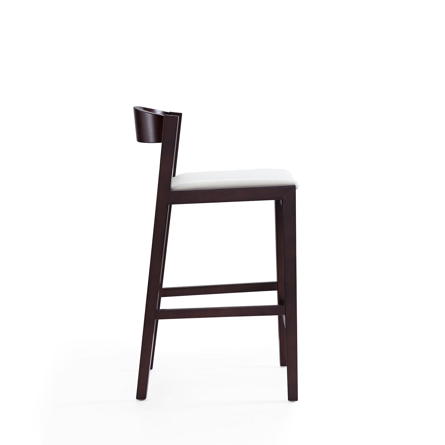 Manhattan Comfort Klismos Counter Stool - Set of 2