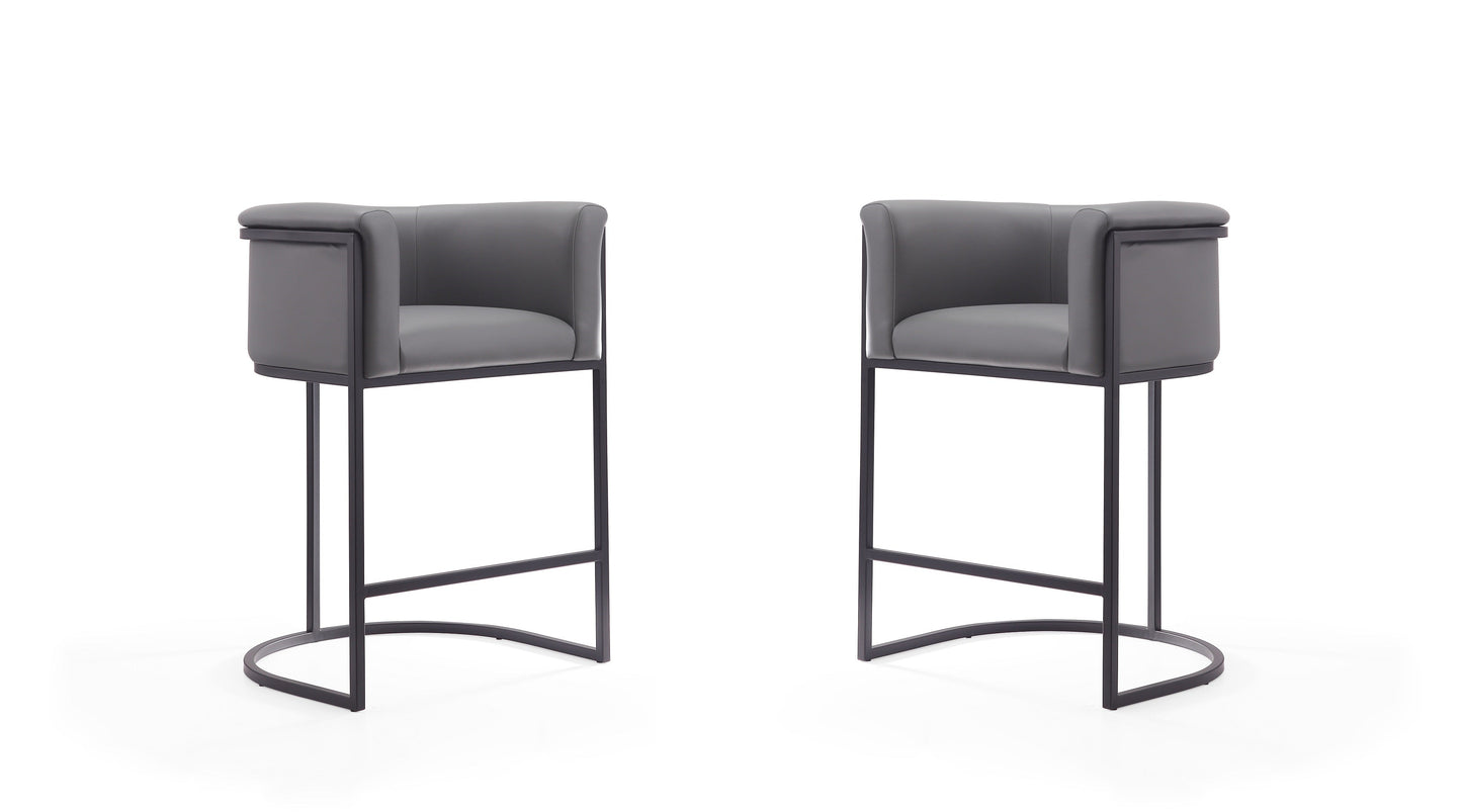Manhattan Comfort Cosmopolitan Counter Stool - Set of 2