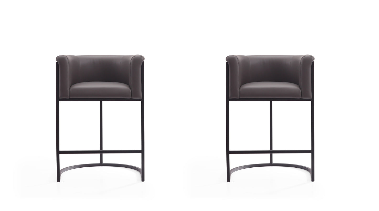 Manhattan Comfort Cosmopolitan Counter Stool - Set of 2
