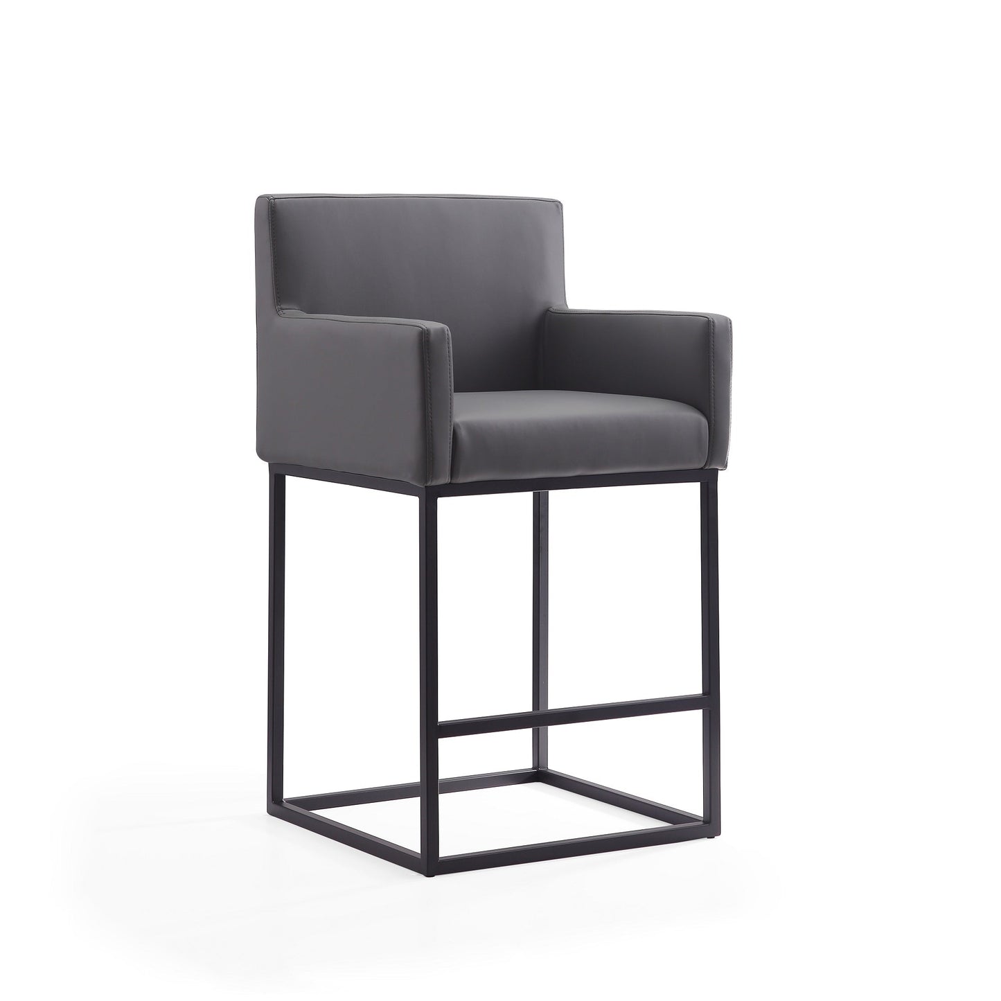 Manhattan Comfort Ambassador Counter Stool - Set of 2