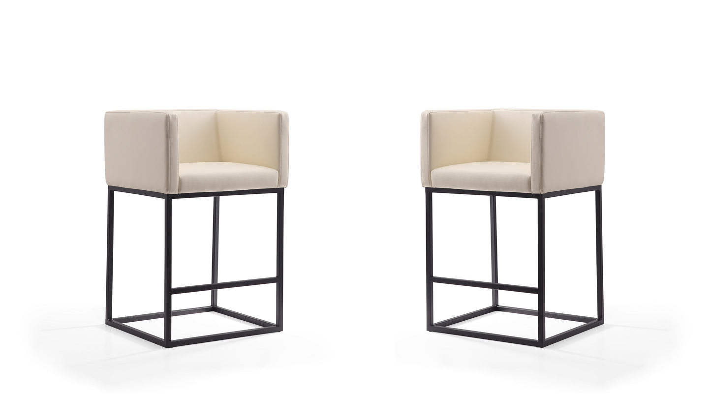 Manhattan Comfort Embassy Counter Stool - Set of 2