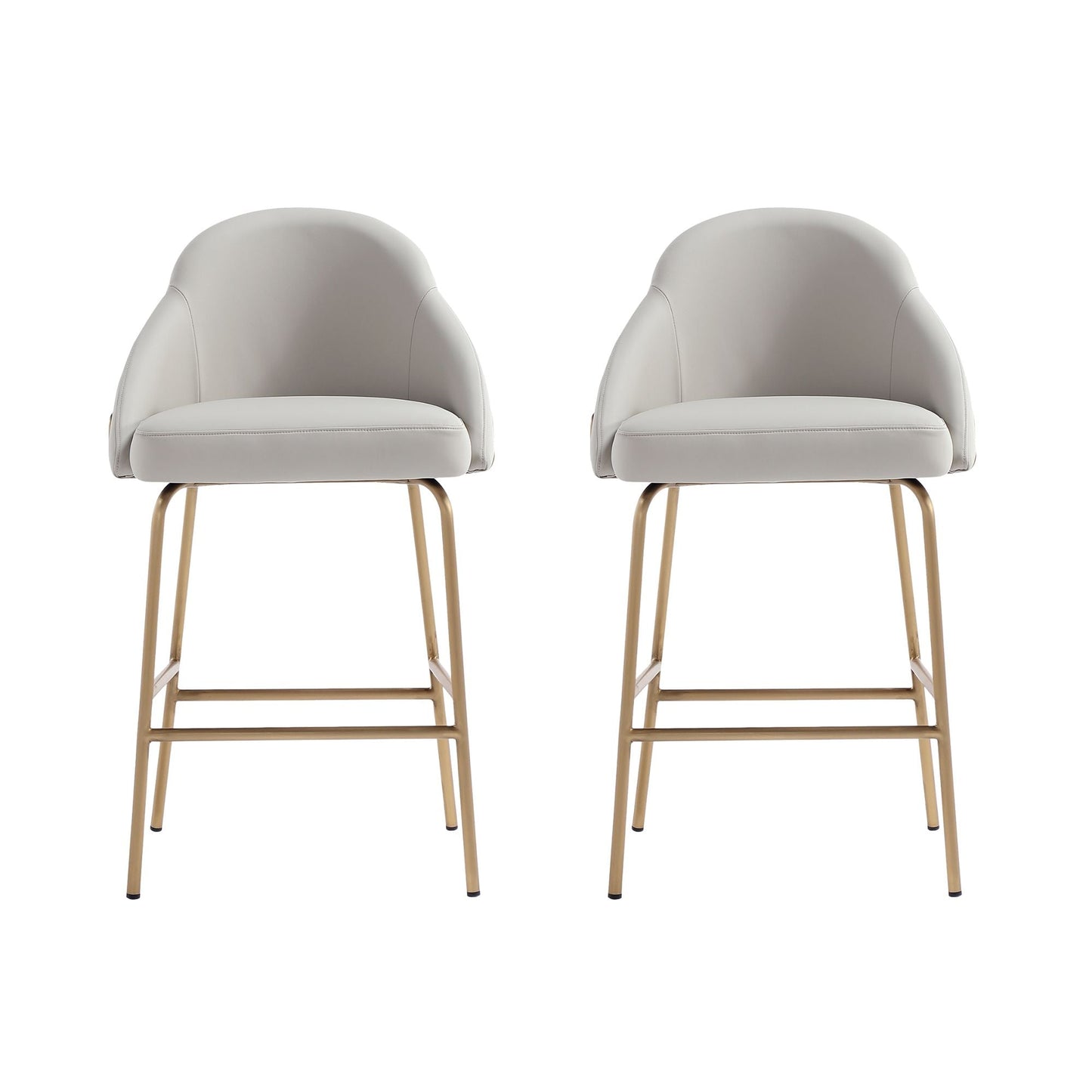 Manhattan Comfort Gracie Counter Stool - Set of 2