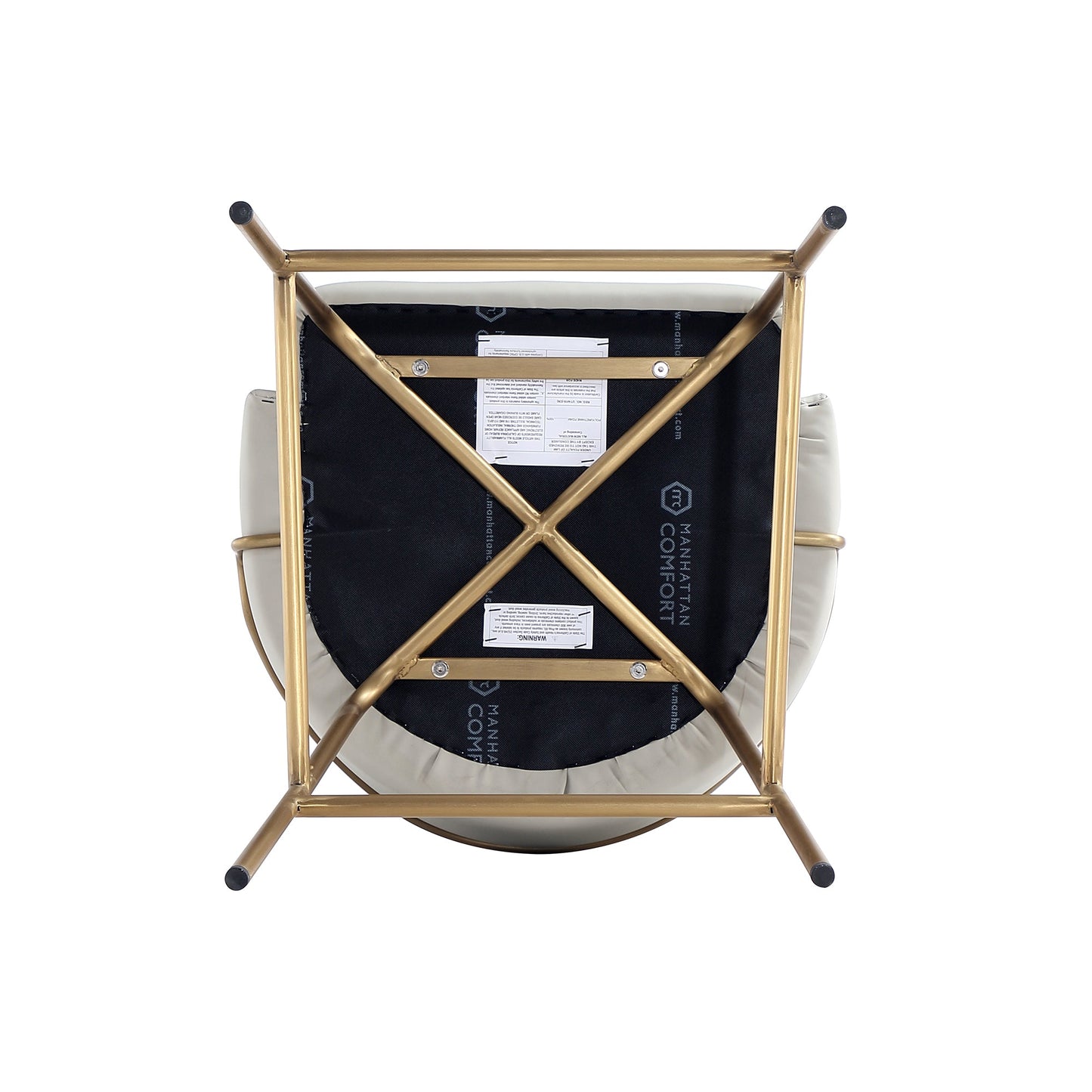 Manhattan Comfort Gracie Counter Stool - Set of 2