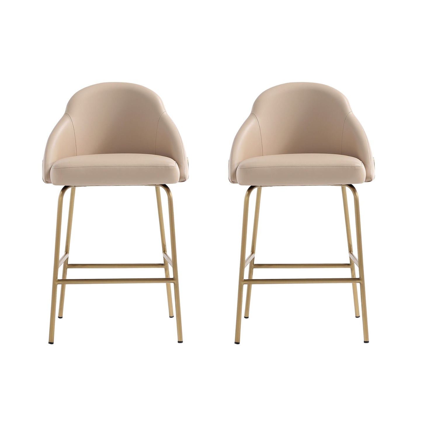 Manhattan Comfort Gracie Counter Stool - Set of 2