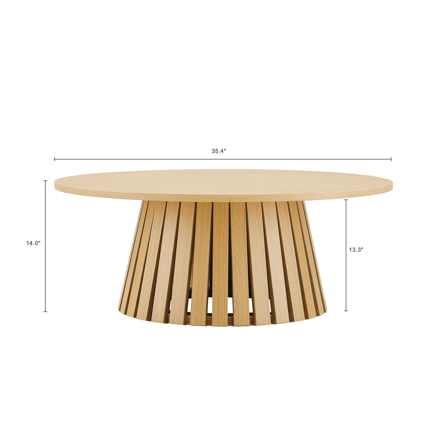 Manhattan Comfort 2-Piece Layla Coffee and End Table