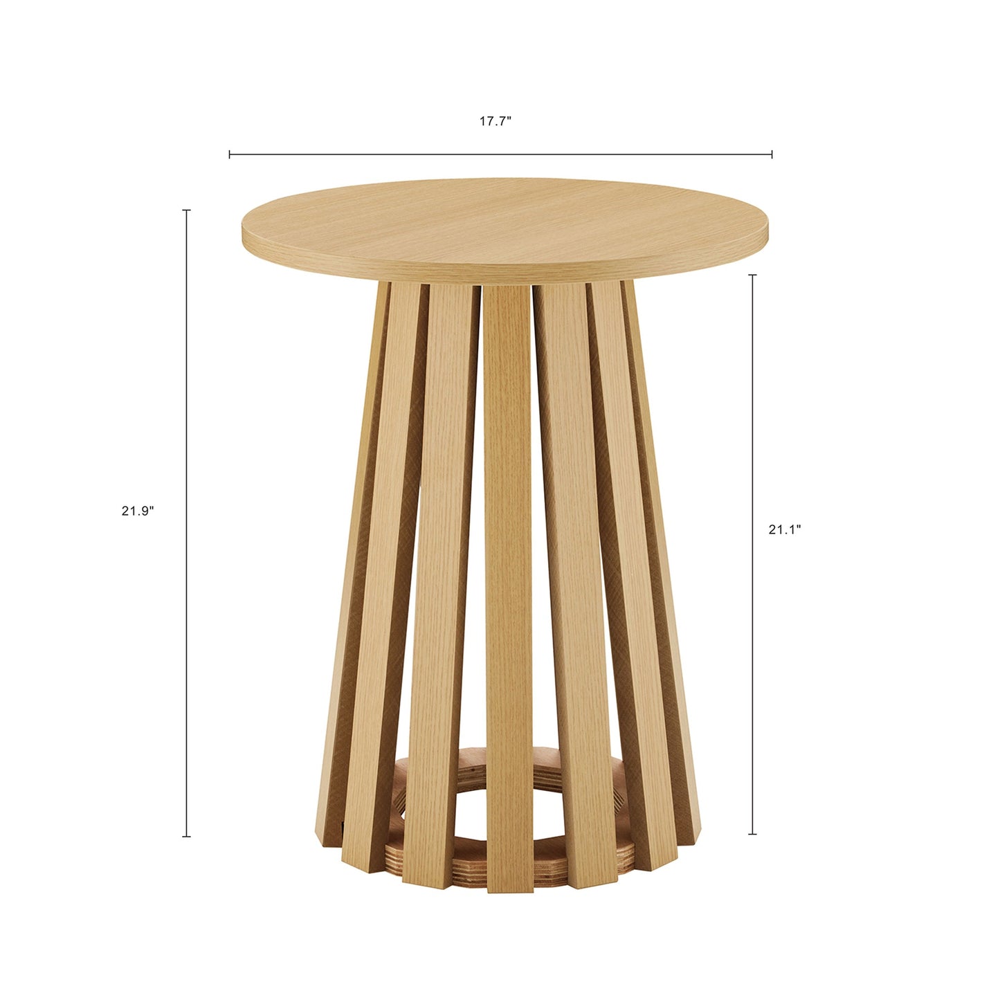 Manhattan Comfort 2-Piece Layla Coffee and End Table