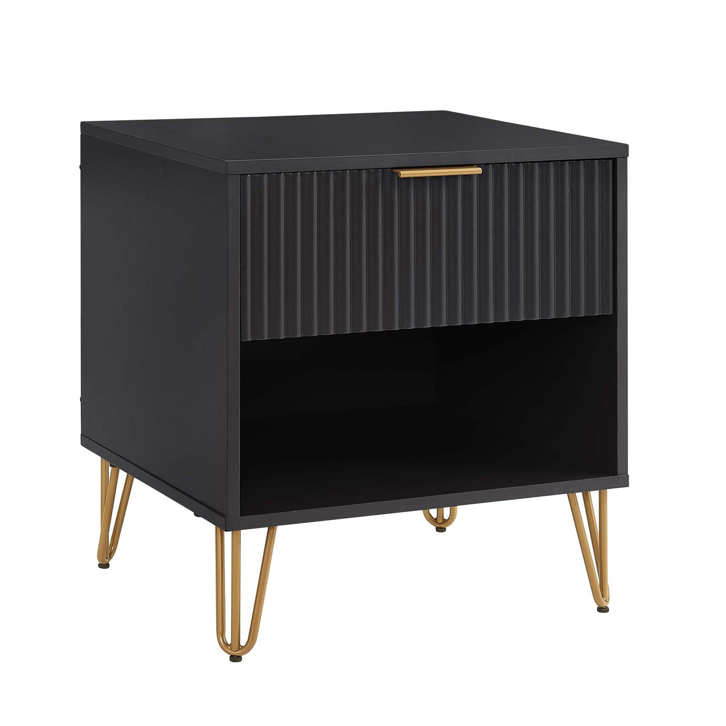 Manhattan Comfort 2-Piece DUMBO Nightstand and Dresser