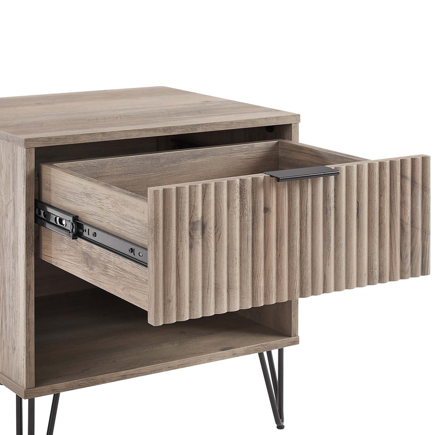Manhattan Comfort 2-Piece DUMBO Nightstand and Dresser