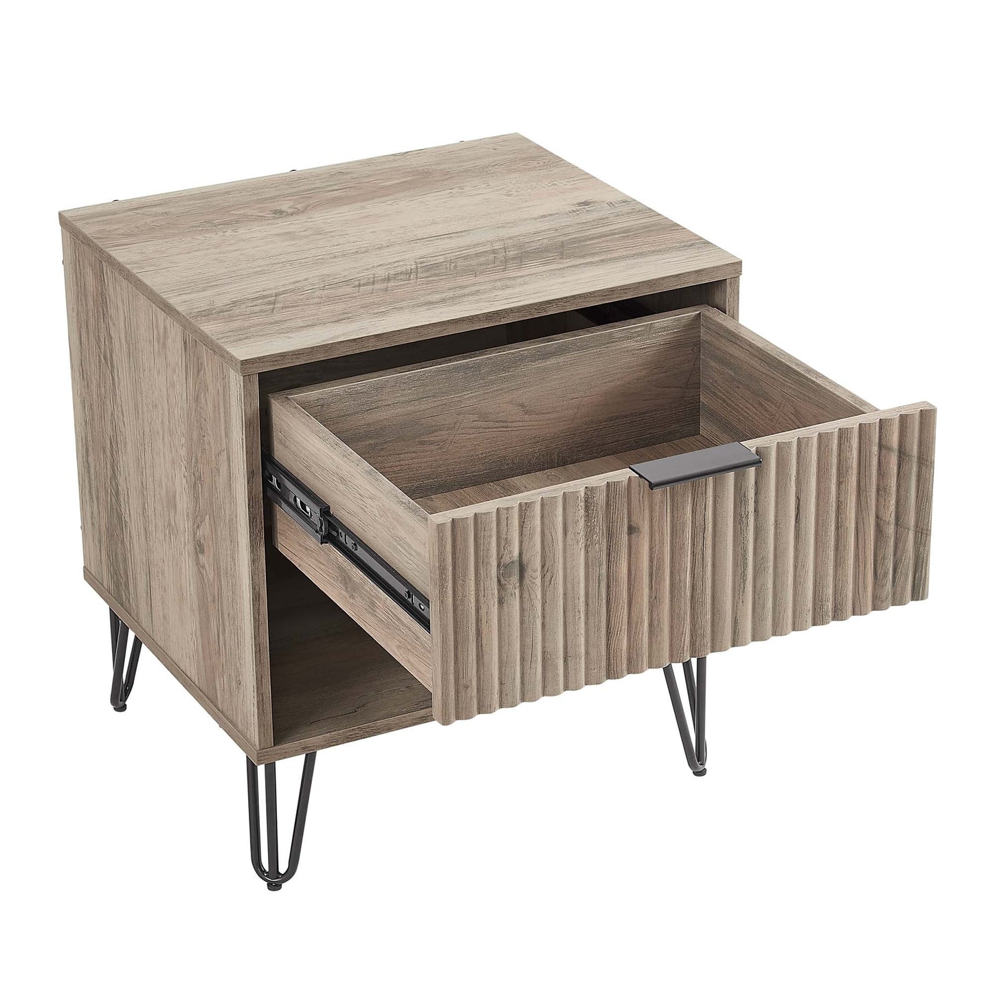 Manhattan Comfort 2-Piece DUMBO Nightstand and Dresser