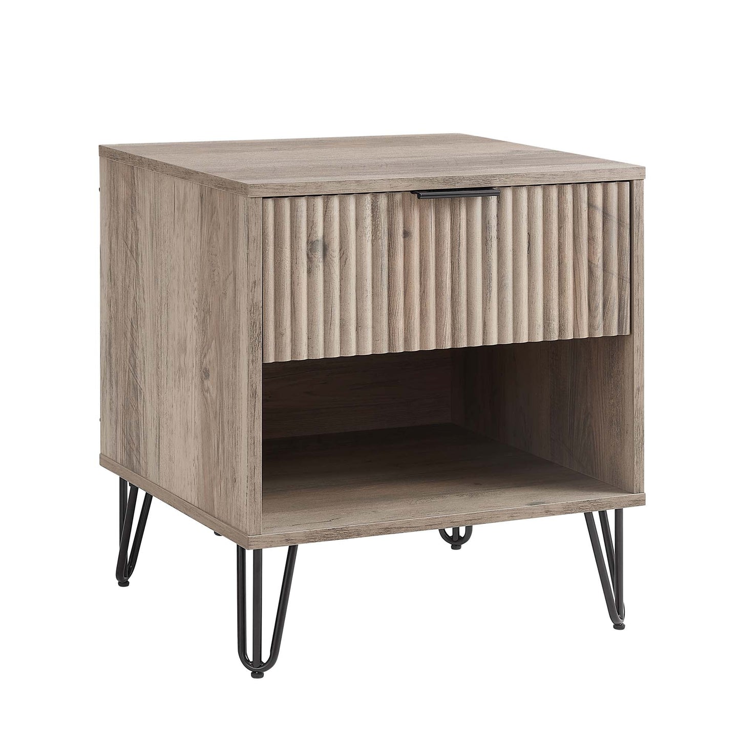 Manhattan Comfort 2-Piece DUMBO Nightstand and Dresser