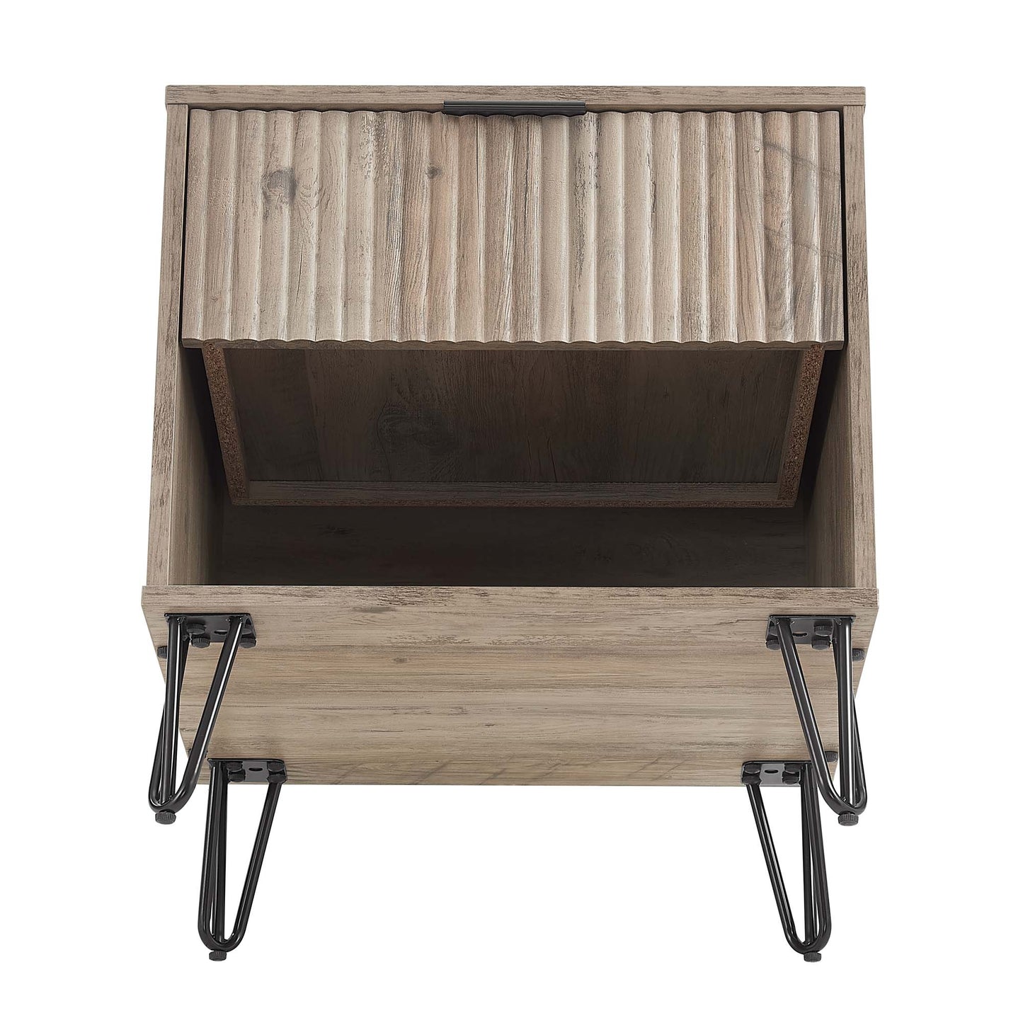Manhattan Comfort 2-Piece DUMBO Nightstand and Dresser