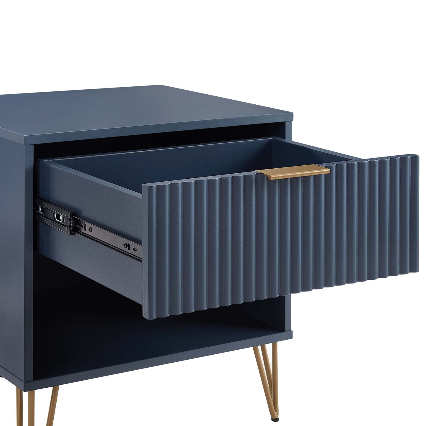 Manhattan Comfort 2-Piece DUMBO Nightstand and Dresser