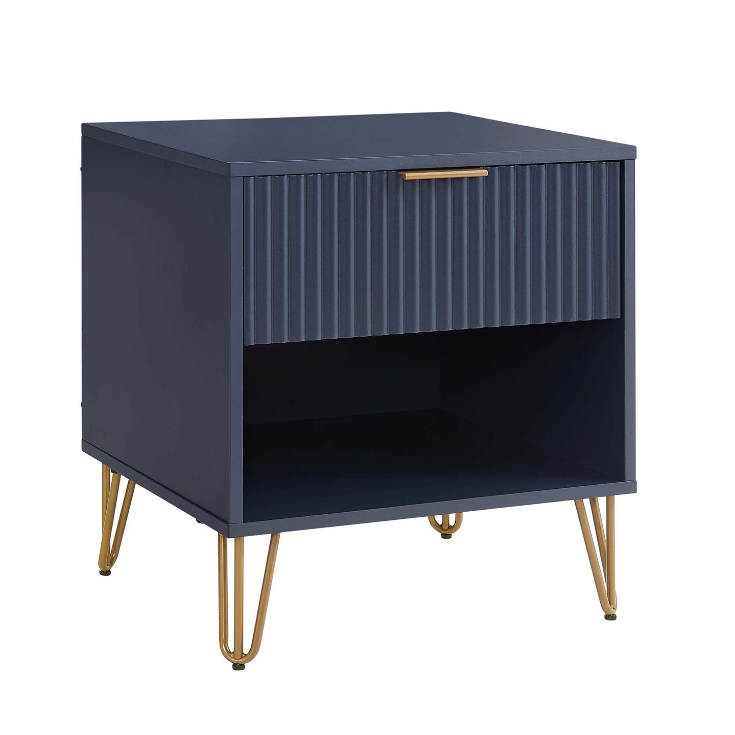 Manhattan Comfort 2-Piece DUMBO Nightstand and Dresser