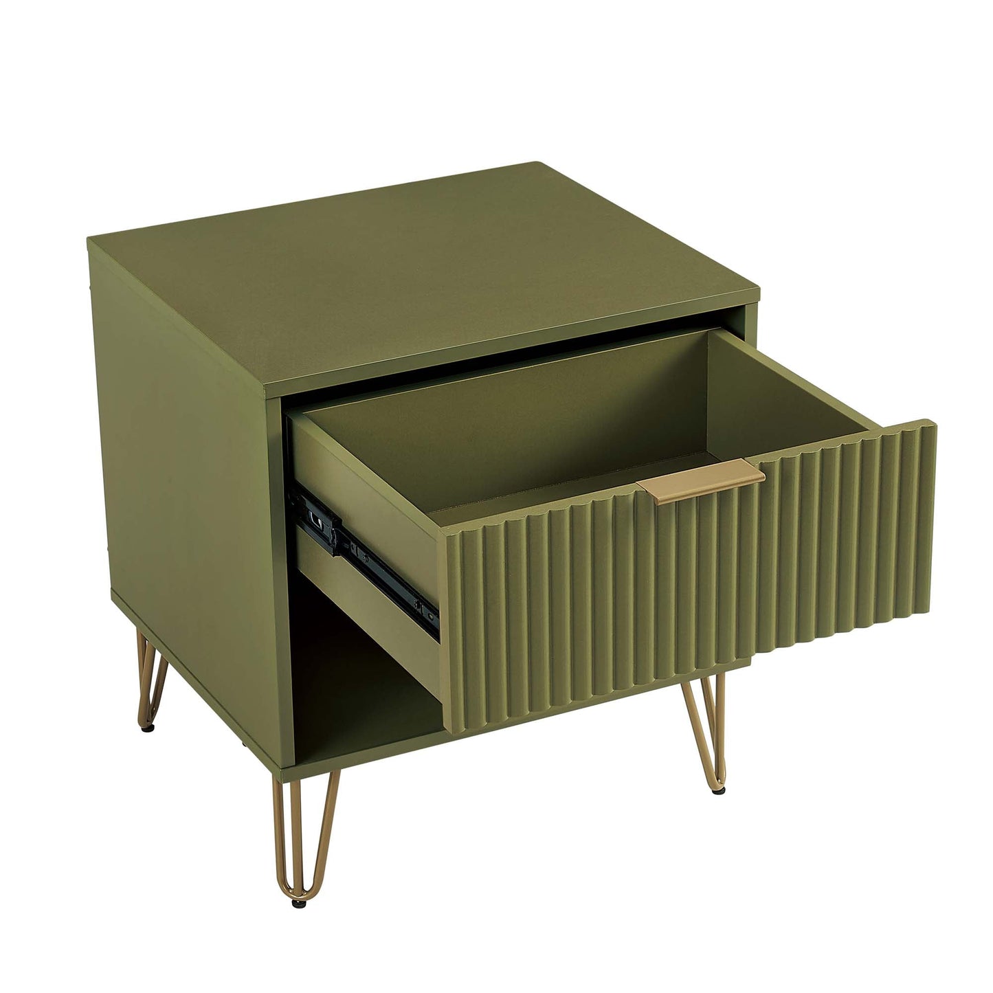 Manhattan Comfort 2-Piece DUMBO Nightstand and Dresser