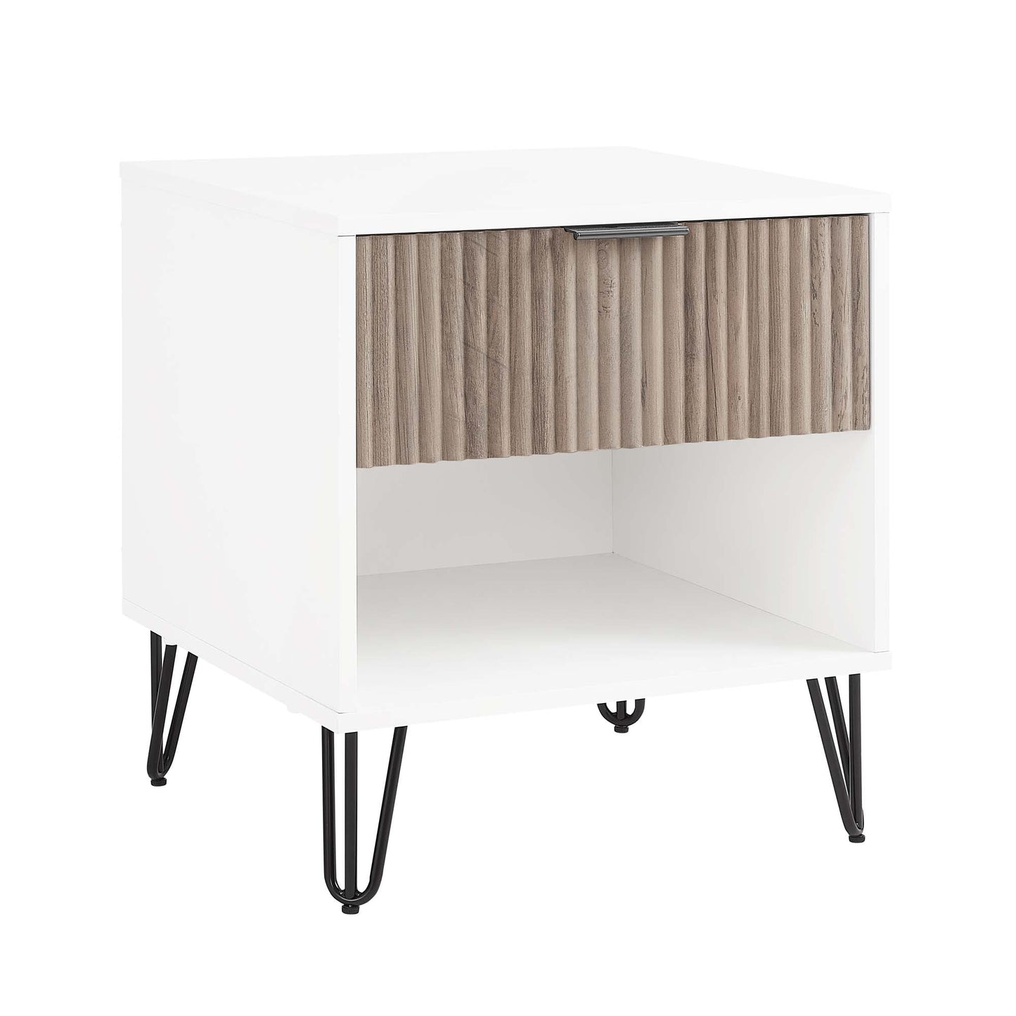 Manhattan Comfort 2-Piece DUMBO Nightstand and Dresser