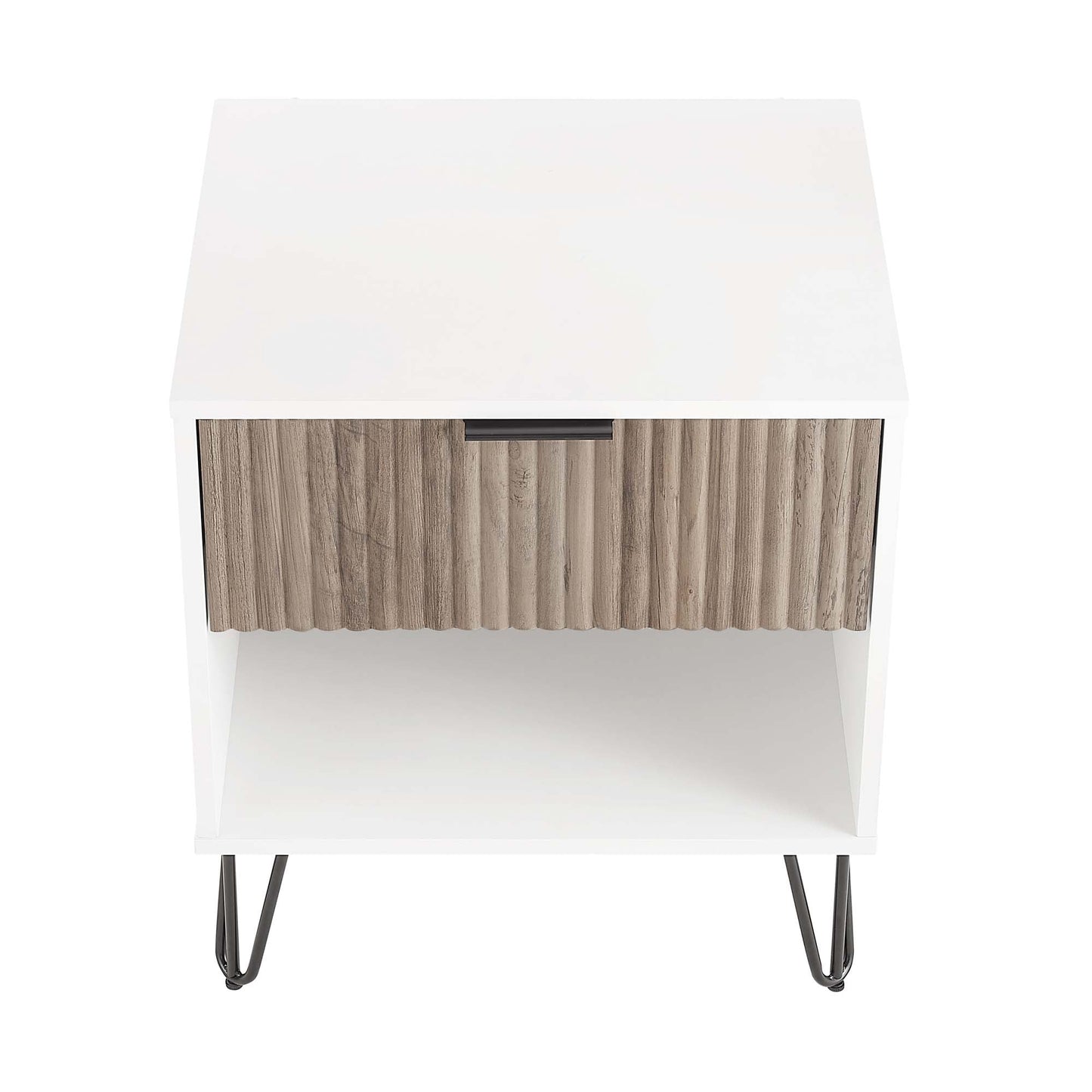 Manhattan Comfort 2-Piece DUMBO Nightstand and Dresser
