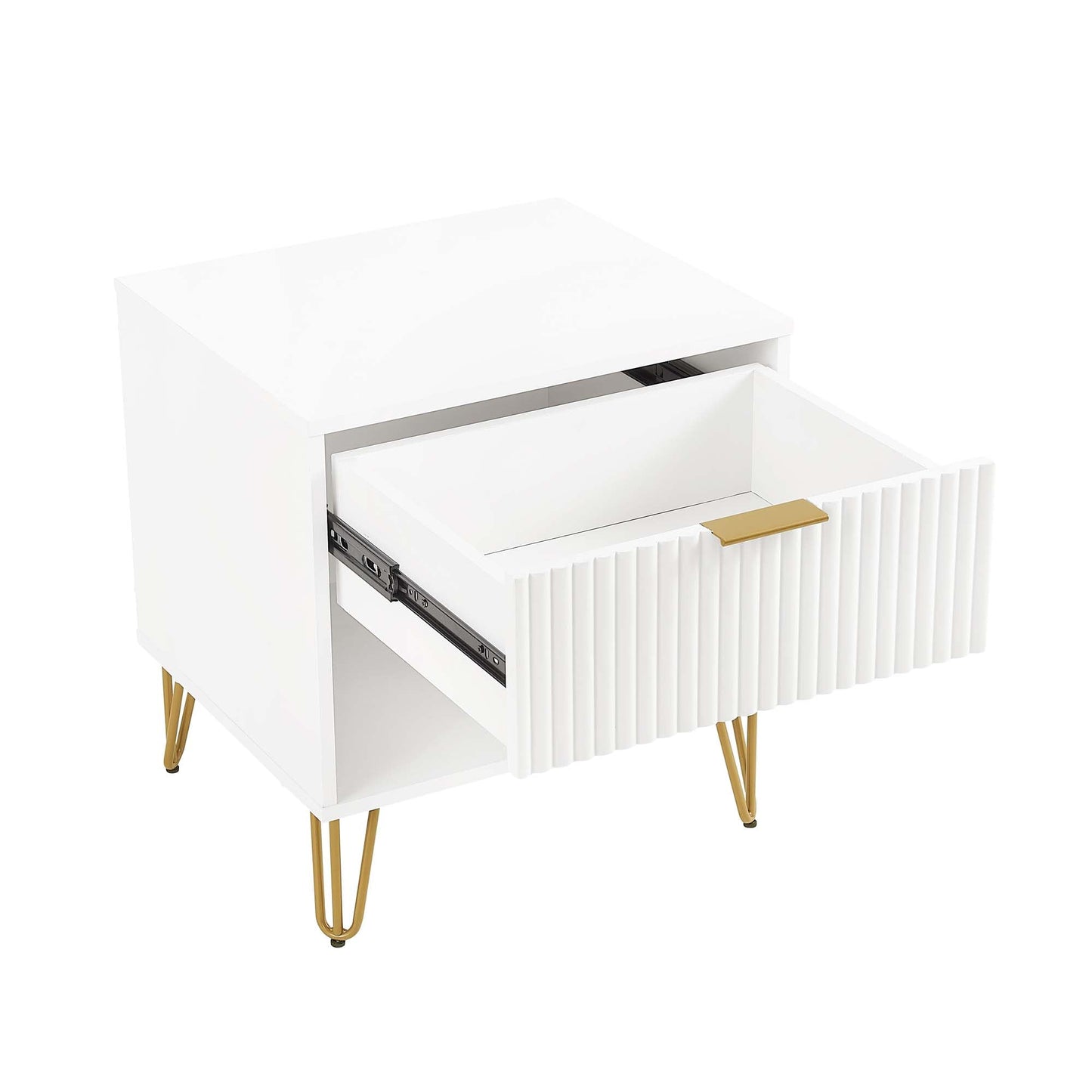 Manhattan Comfort 2-Piece DUMBO Nightstand and Dresser