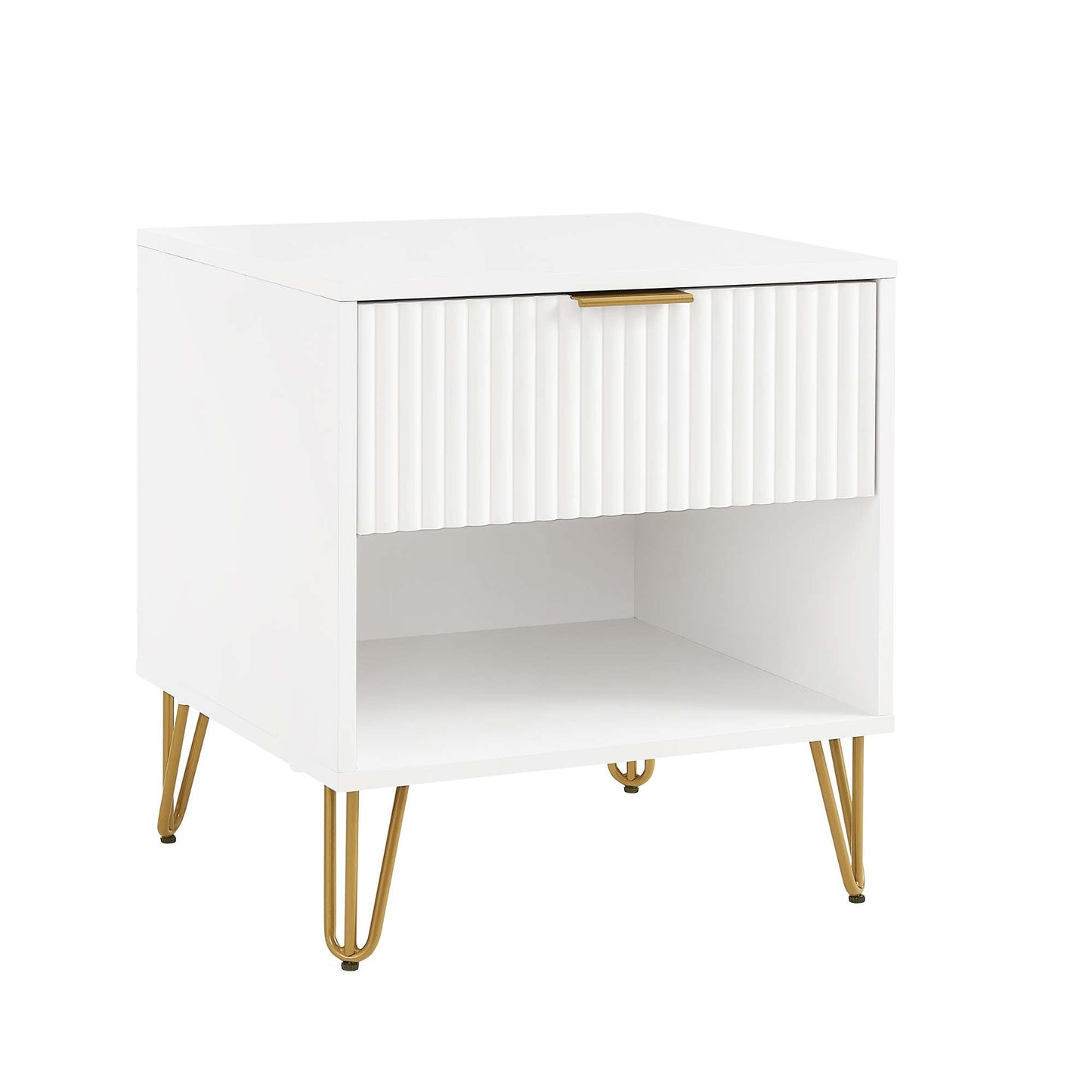 Manhattan Comfort 2-Piece DUMBO Nightstand and Dresser