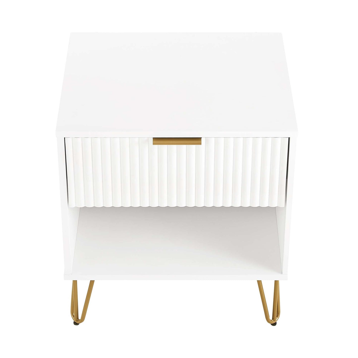 Manhattan Comfort 2-Piece DUMBO Nightstand and Dresser