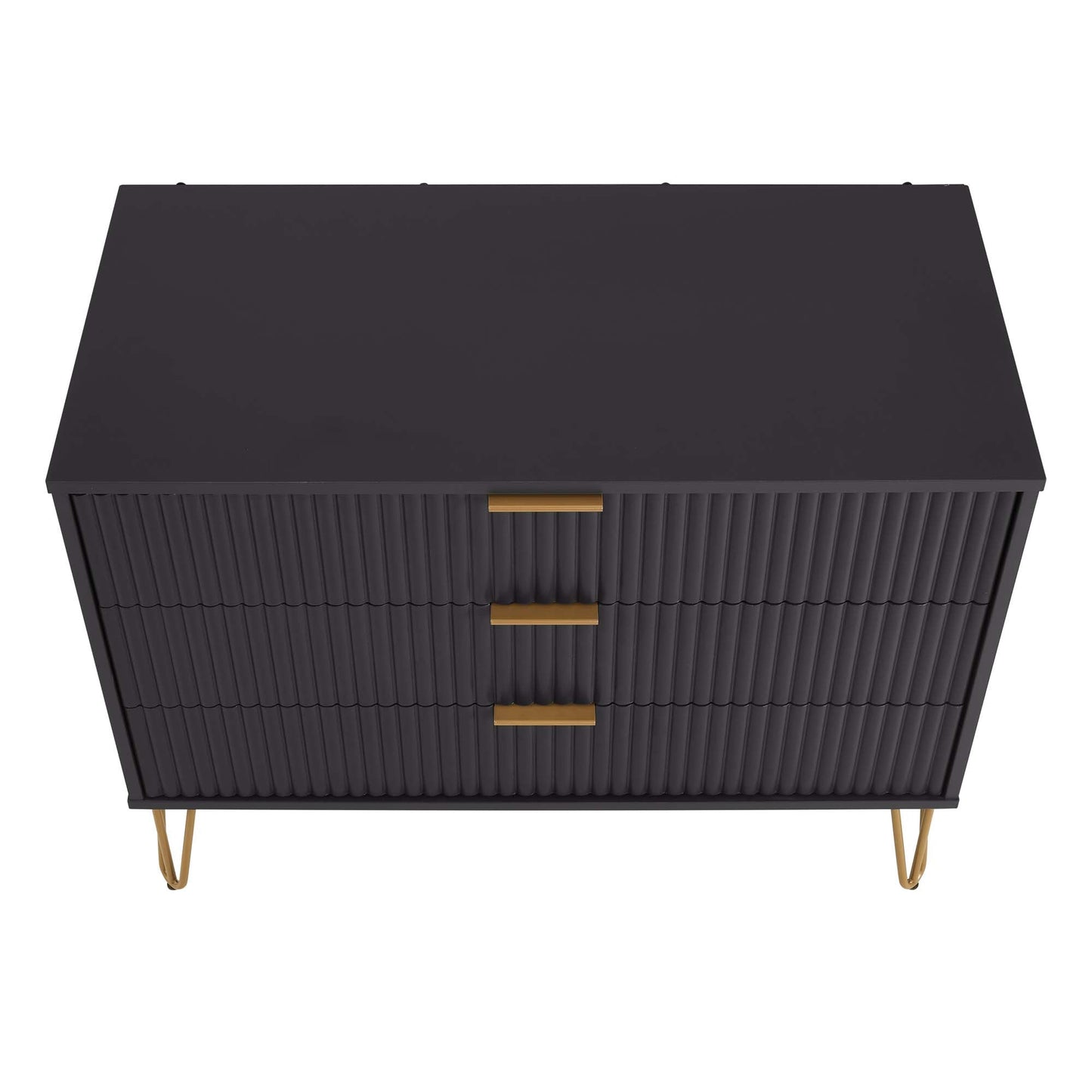 Manhattan Comfort 2-Piece DUMBO Nightstand and Dresser