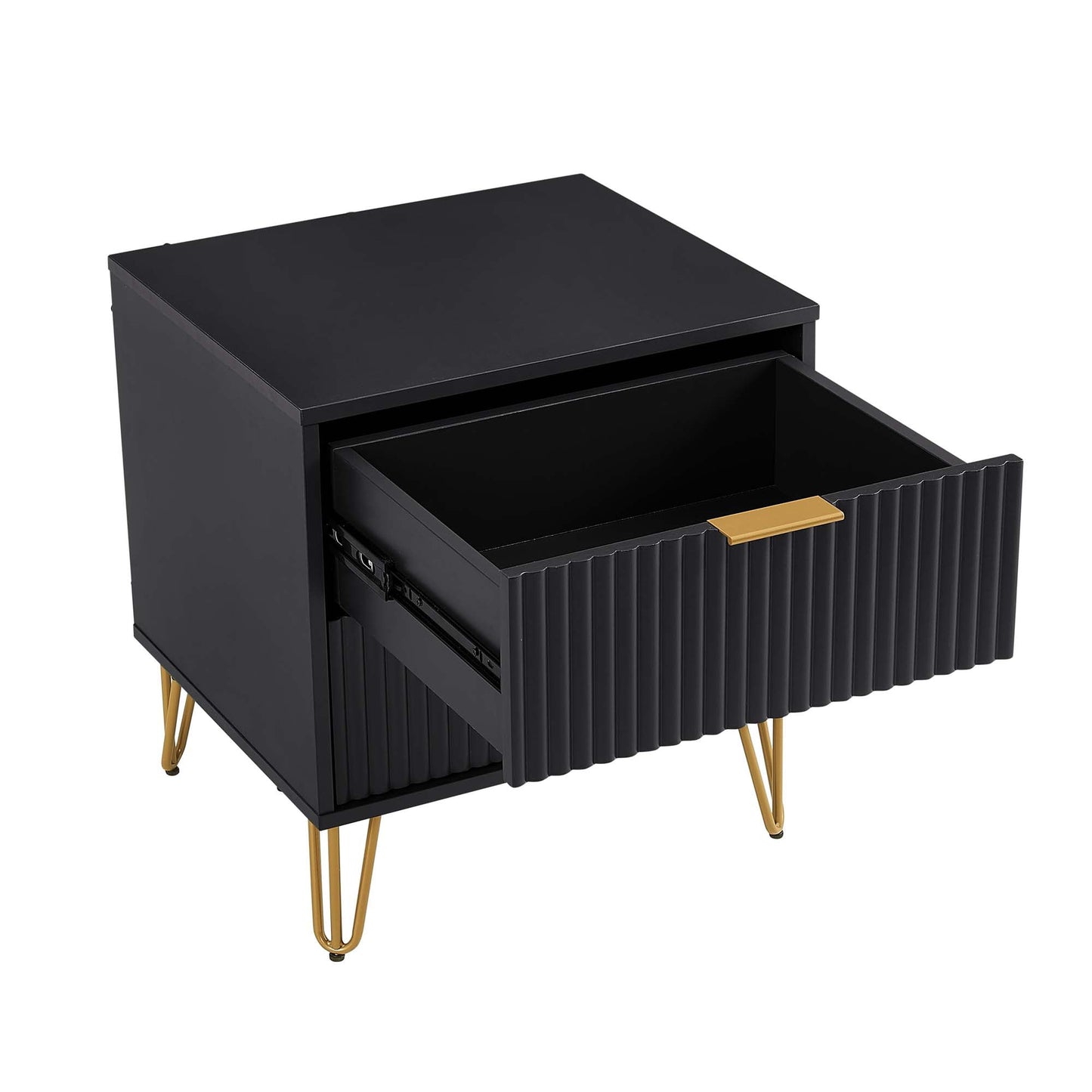 Manhattan Comfort 2-Piece DUMBO Nightstand and Dresser