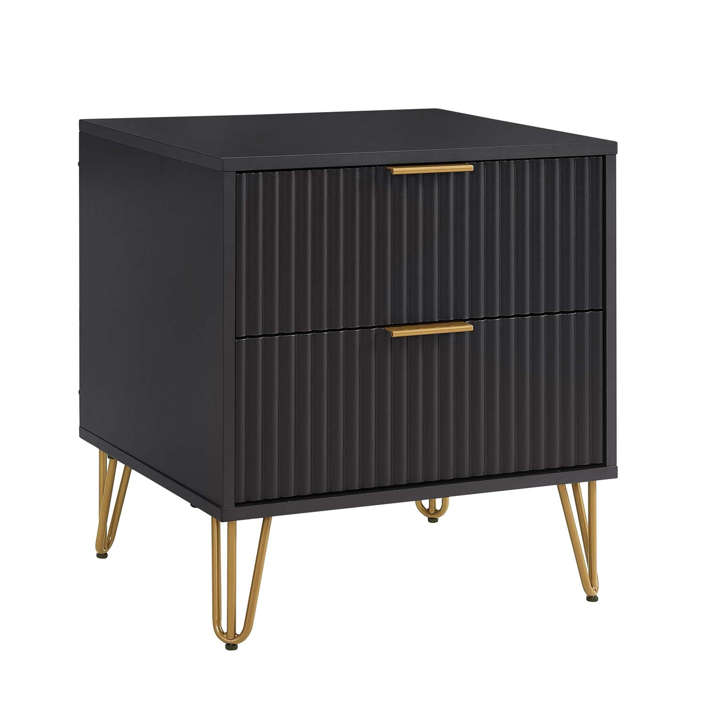 Manhattan Comfort 2-Piece DUMBO Nightstand and Dresser