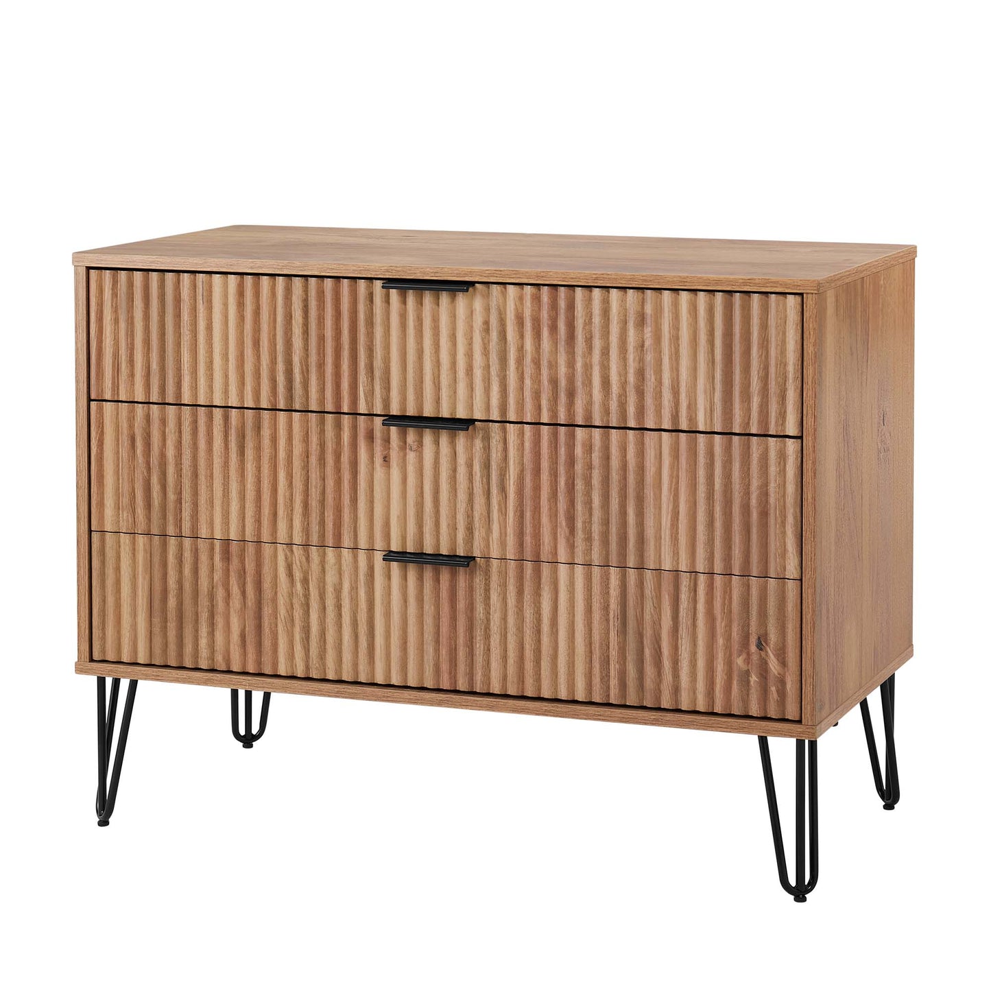 Manhattan Comfort 2-Piece DUMBO Nightstand and Dresser