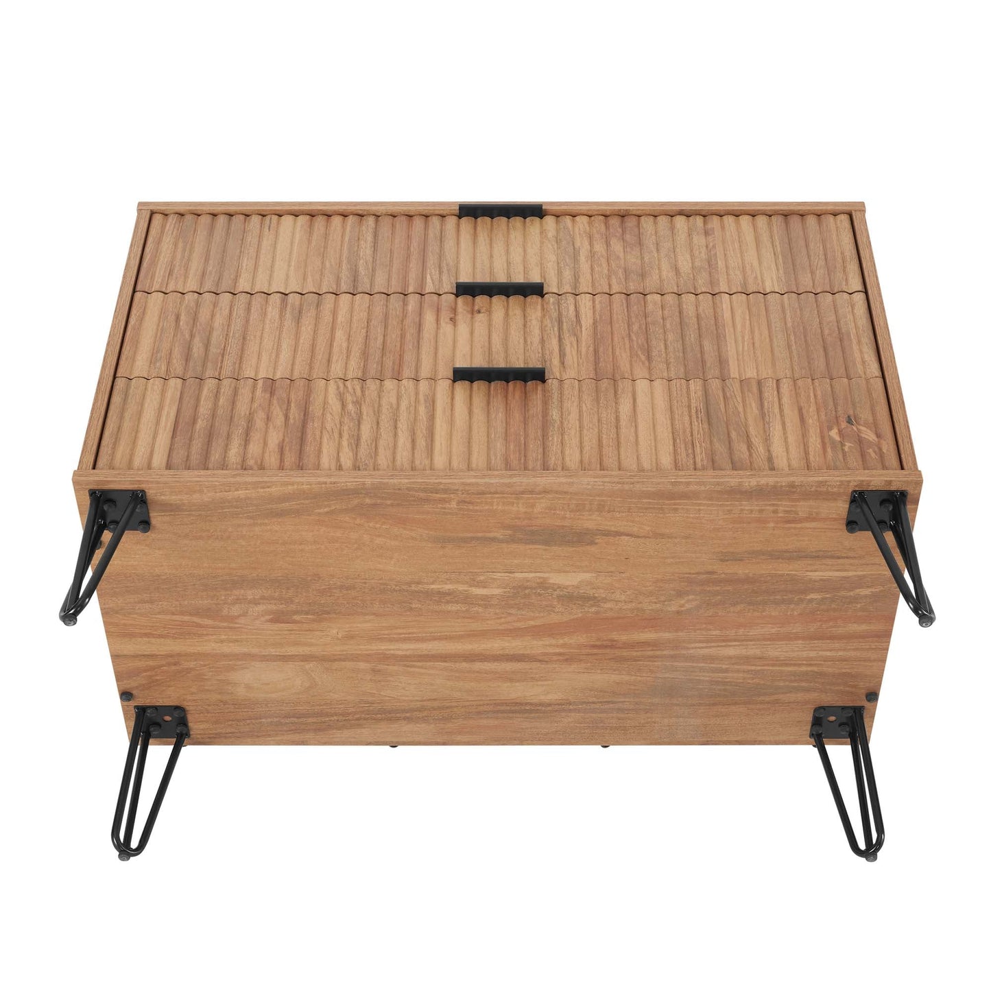 Manhattan Comfort 2-Piece DUMBO Nightstand and Dresser