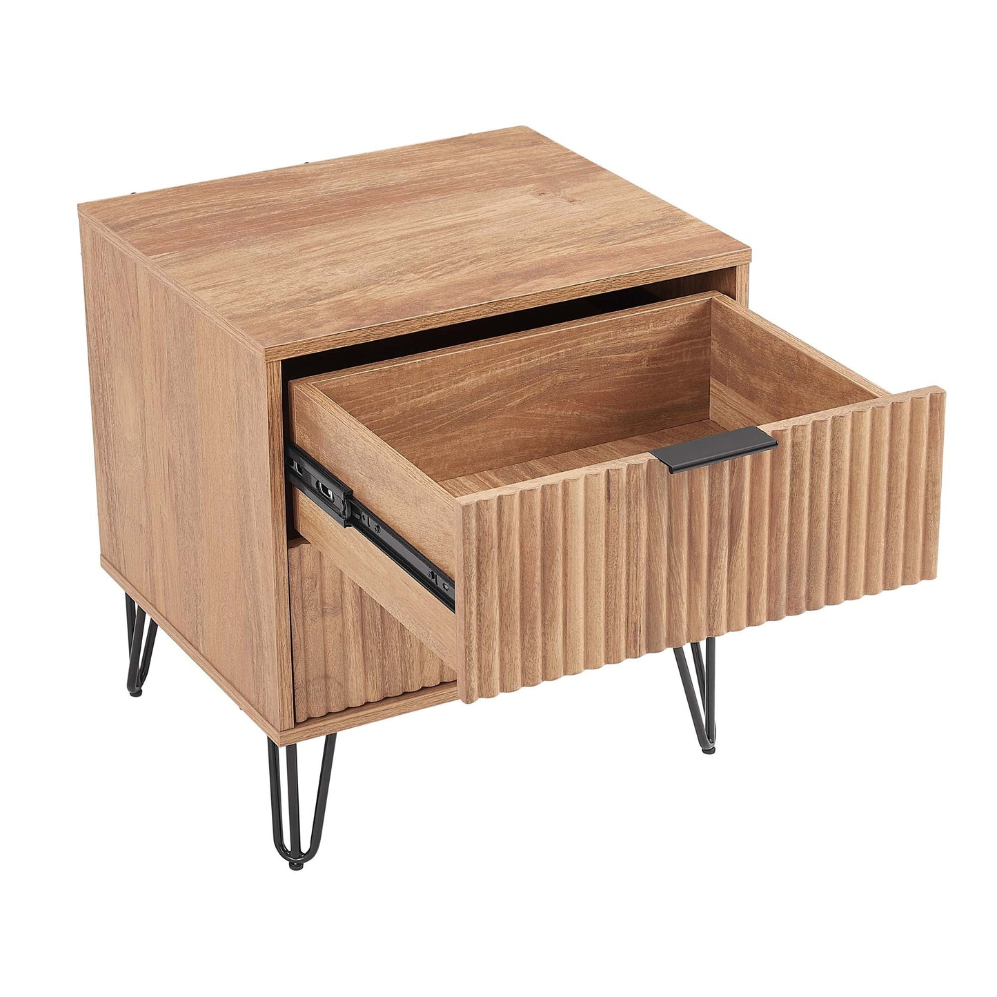 Manhattan Comfort 2-Piece DUMBO Nightstand and Dresser