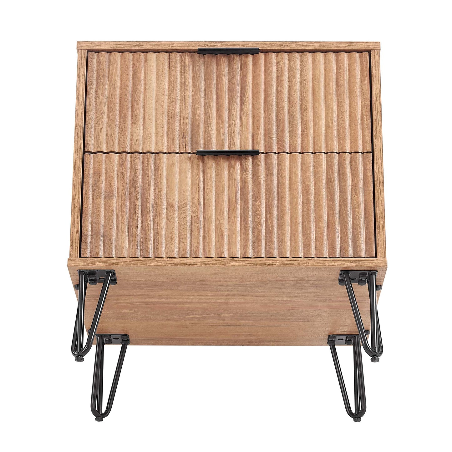 Manhattan Comfort 2-Piece DUMBO Nightstand and Dresser