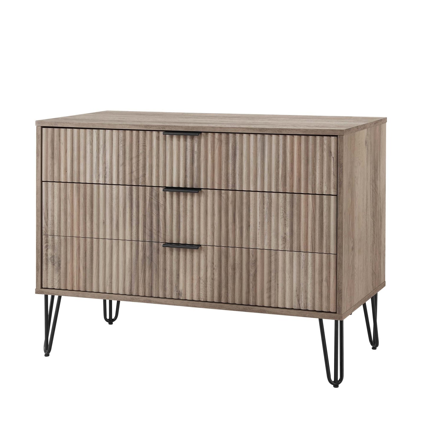 Manhattan Comfort 2-Piece DUMBO Nightstand and Dresser