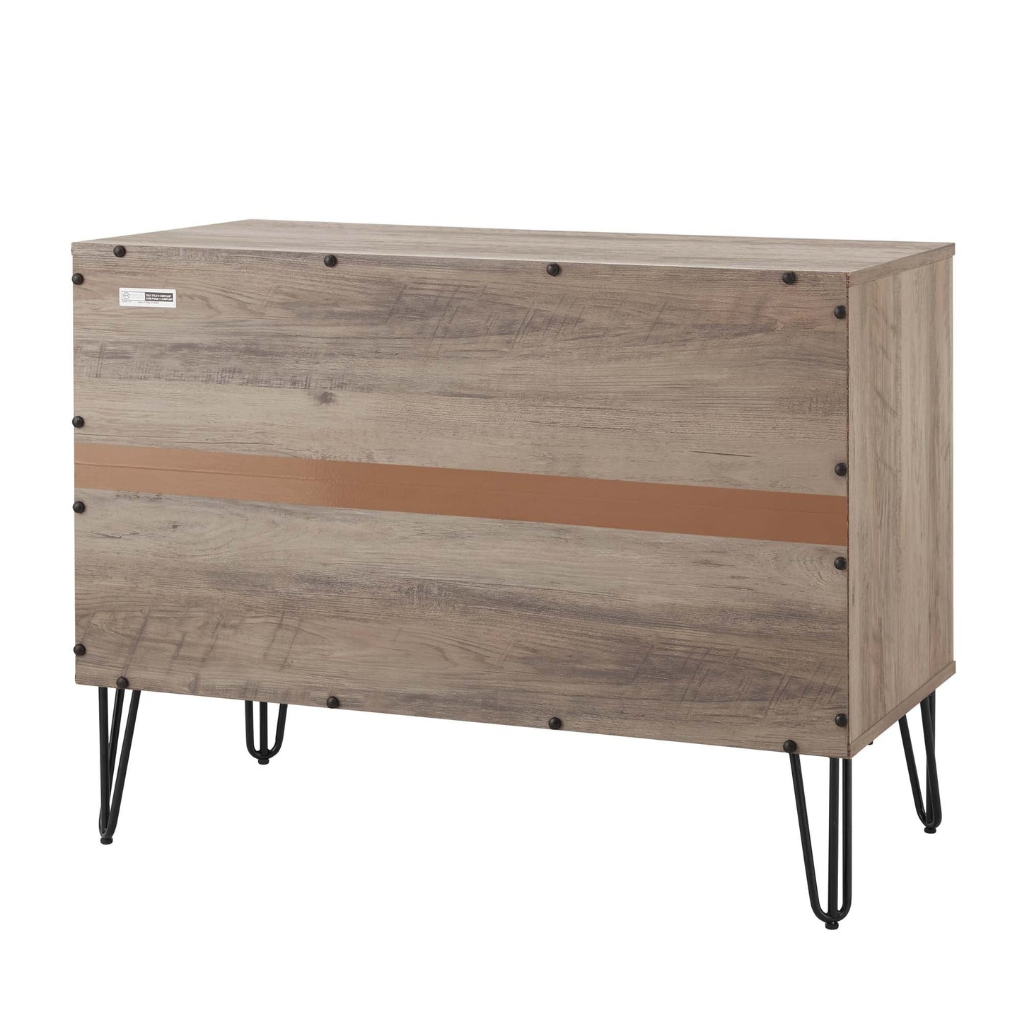 Manhattan Comfort 2-Piece DUMBO Nightstand and Dresser